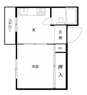 グリーンハイツ千葉【3階】の間取り