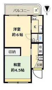 プレステージ(緑ヶ丘)【3階】の間取り
