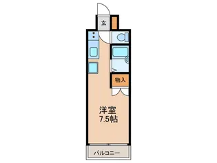 Mハウス鴨池II【3階】の間取り