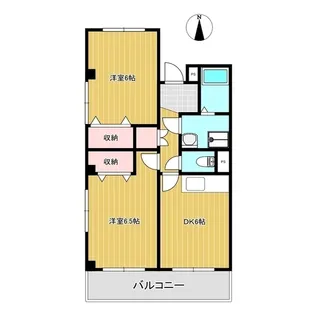 ノースITI【2階】の間取り