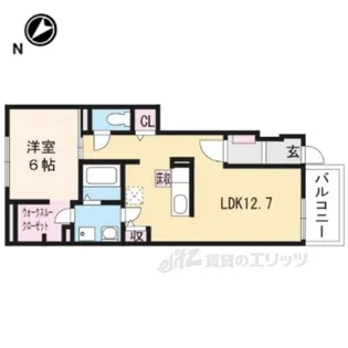プライムレジェンド【1階】の間取り