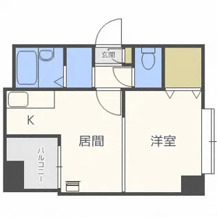 NCKビル【6階】の間取り