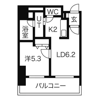 プライヴェル山鼻 壱番館【11階】の間取り