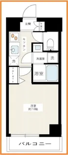 MAXIV武蔵新城【3階】の間取り