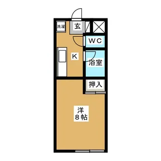 みわ鎌倉館【2階】の間取り