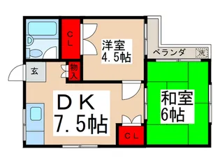ラクアガーデン【3階】の間取り