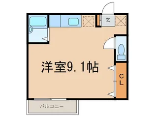 La Vie Dor自由ヶ丘【1階】の間取り