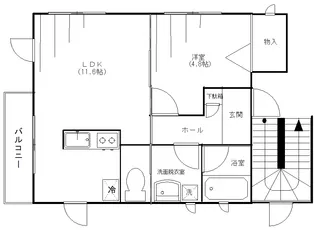 ブルーム吉祥寺【2階】の間取り