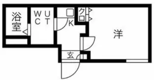 Ludens沼袋FR【4階】の間取り