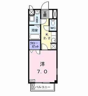 シェソワPart.1【2階】の間取り
