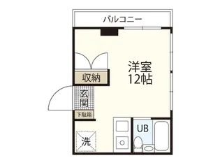 グレースKONDA【2階】の間取り