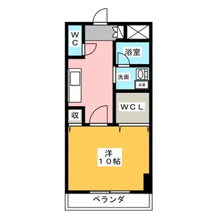 キャッスル葛ヶ谷【4階】の間取り