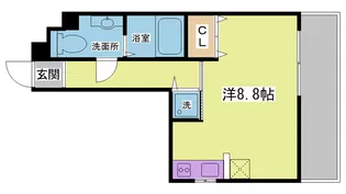 グローリア若葉台【1階】の間取り
