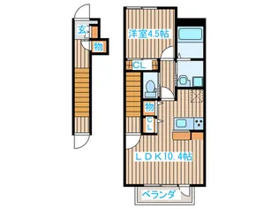 プレミアージュII【2階】の間取り