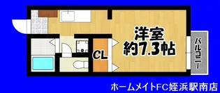 フォブール田村【2階】の間取り