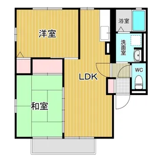 ハイムさくら【2階】の間取り