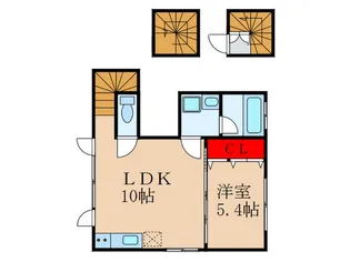 四谷テラス【3階】の間取り