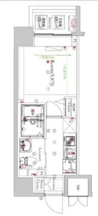 フェルクルールプレスト西横浜【5階】の間取り