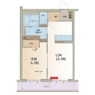 NBマンションI【2階】の間取り