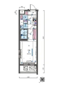 リヴシティ成増ミュジオ弐番館【2階】の間取り