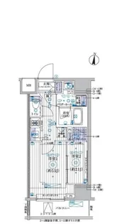 ブライズ東陽町【11階】の間取り