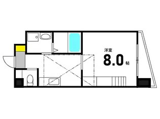 平勝ビル17【3階】の間取り