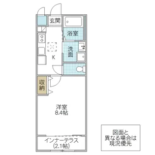 precious one 翔【1階】の間取り