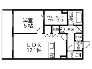 キルシュブリューテ2【1階】の間取り