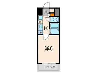 香川ハイツ御影【4階】の間取り