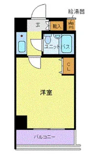 ホーユウコンフォルト川崎【6階】の間取り