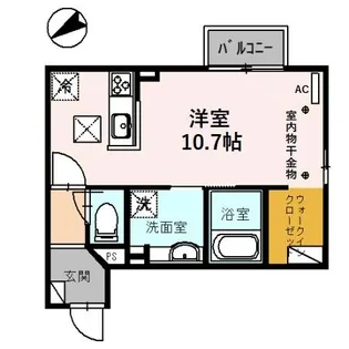 エターナル.R2【2階】の間取り