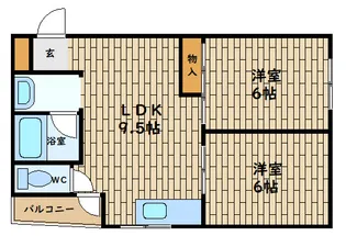 リバティーガーデン【3階】の間取り