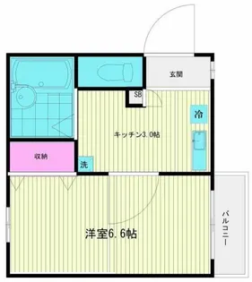 ジョイナ ス【2階】の間取り