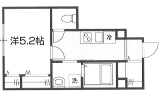メルラス和泉多摩川【1階】の間取り