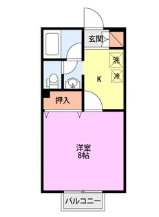 タンデムウィズ【2階】の間取り