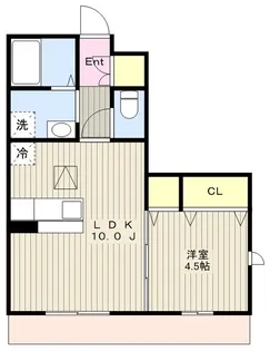 ル・ソレイユ【2階】の間取り