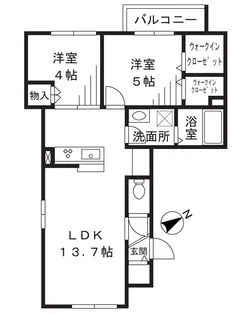 Triumph I【2階】の間取り