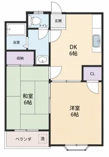 メゾンドール【5階】の間取り