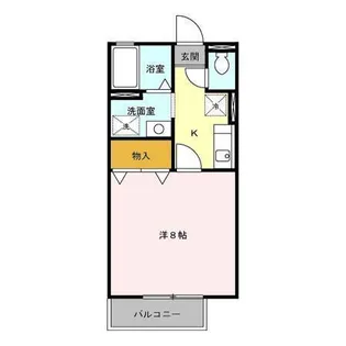 サーフスリー曽師 A・B・C【1階】の間取り