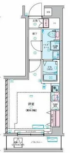 GENOVIA中野島【4階】の間取り