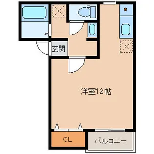 プライムコート【1階】の間取り