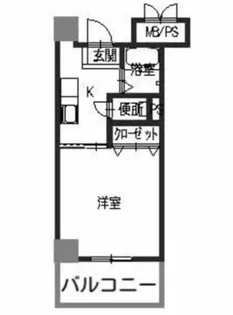 浜中マンション【2階】の間取り