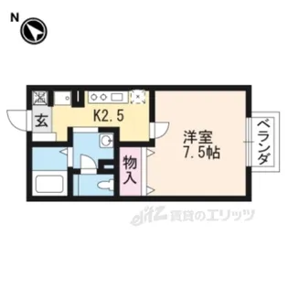 グリーンハイツ【1階】の間取り