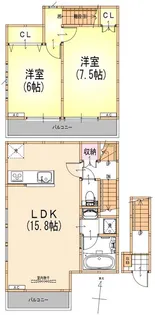 サンライズ池袋の間取り