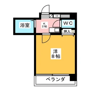 アイリスITO【2階】の間取り