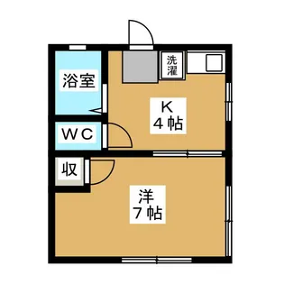 マシモハイツ【1階】の間取り