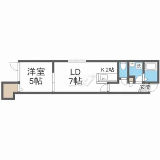 ヴァンベール【2階】の間取り