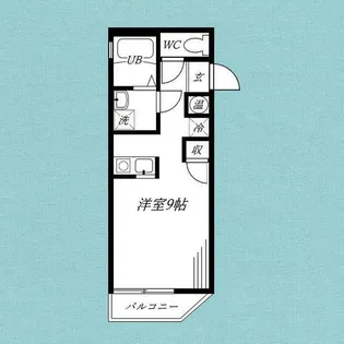 ミーレ橋本【3階】の間取り