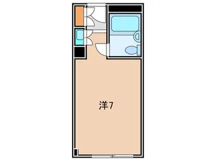 六本木ユニハウス【6階】の間取り