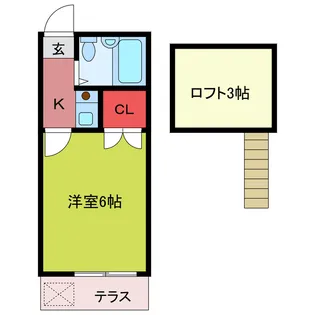 スターライト坂戸【1階】の間取り